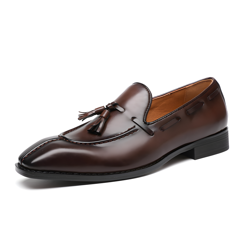 Classic Men's Tassel Loafers with Modern Comfort