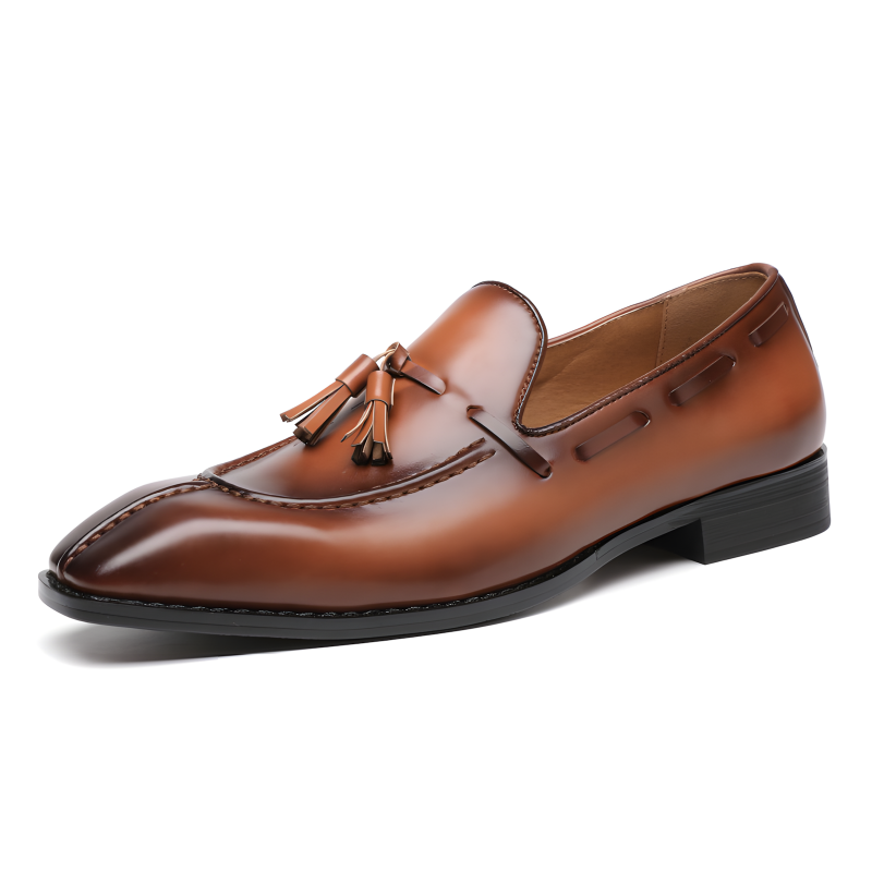 Classic Men's Tassel Loafers with Modern Comfort