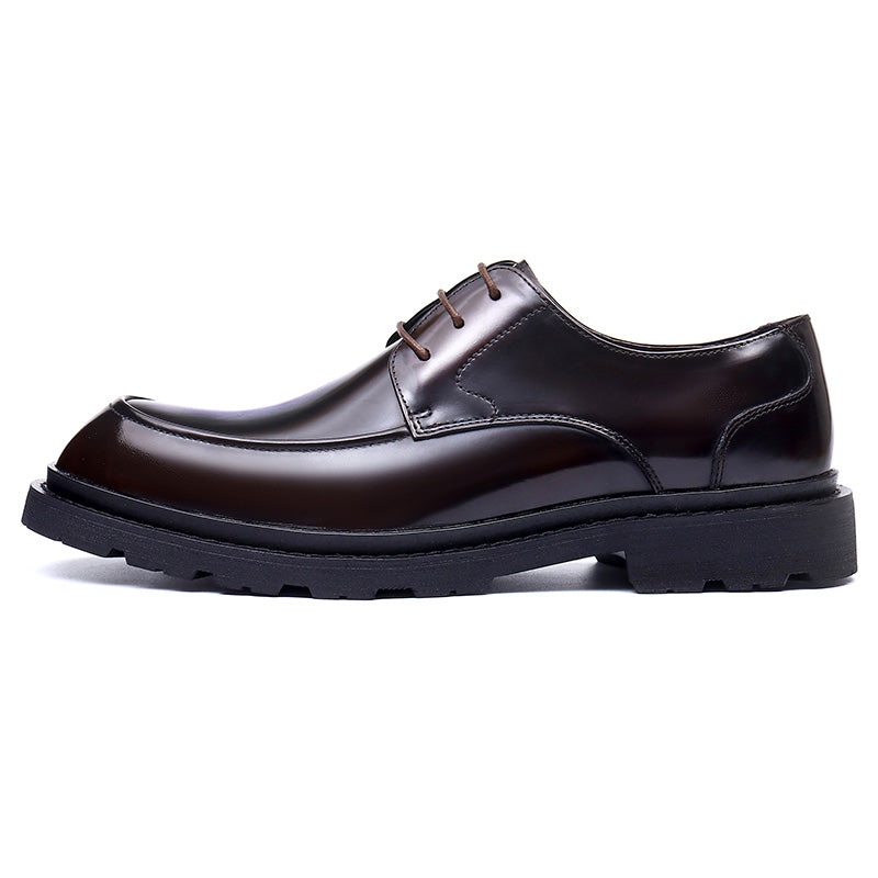 Men's Derby Shoes Glossy Dress Shoes