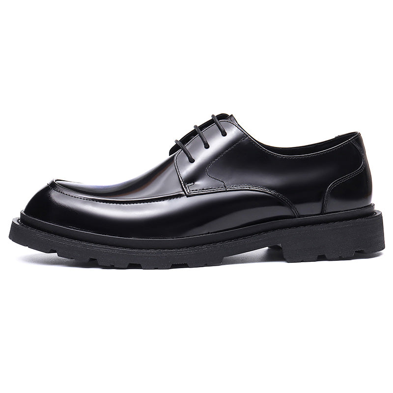 Men's Derby Shoes Glossy Dress Shoes