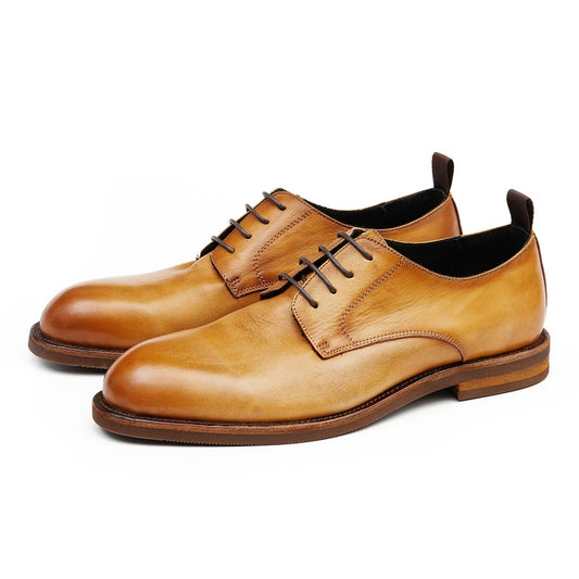 Men’s Handmade Leather Derby Shoes