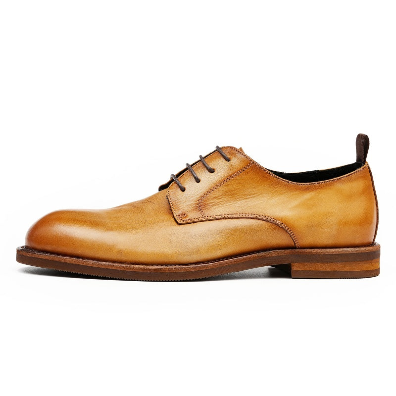 Men’s Handmade Leather Derby Shoes