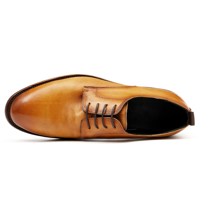 Men’s Handmade Leather Derby Shoes